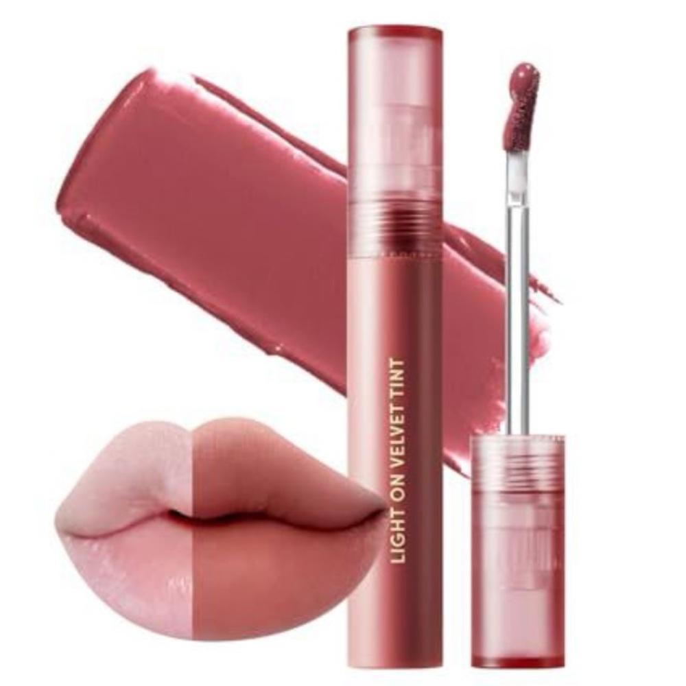 Nature Republic Light on Velvet Lip Tint 05 Mood Fig Korean Beauty